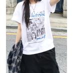 tシャツ アートグラフィック 半袖Tシャツ レディース