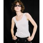 タンクトップ ノースリーブ LAYERED TANK TOP/レイヤードタンクト