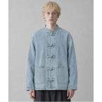 カバーオール KUNG-FU SHIRT カンフーシャツ チャイナシャツ キレイめ 無地 長袖/ CTTP-001 メンズ レディース