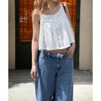  топ El mar хлопок гонки flair Cami 