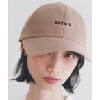 キャップ 帽子 レディース Basic logo cap／ベーシックロゴ刺繍キャップ レディース