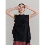tシャツ TUCK DRAPE SLEEVELESS TOP / タックドレープ