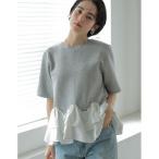 t�V���c ���� �u2026 SUMMER COLLECTION�v�uMEISM by Re:EDIT�v�_���{�[���E�F�[�u�t�����؂�ւ������g�b�v�X ���f�B�[�X
