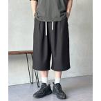 ワイドパンツ パンツ 接触冷感バギーショーツ メンズ レディース
