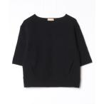 [UNITED ARROWS] тренировочный cut and sewn свободный черный женский 