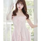 ワンピース 「Belle Charme」Frill Cami Tunic Onepiece