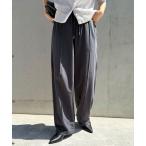 ワイドパンツ パンツ 接触冷感カーブスウェットパンツ レディース