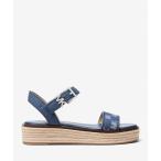 「MICHAEL KORS」 フラットサンダル 6 ブルー レディース