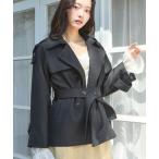 「krahe」 トレンチコート FREE ブラック レディース