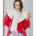  короткое колье Taffeta boutie ribbon/ жесткий ta bow Thai лента женский 