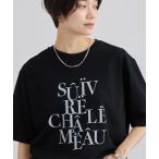 tシャツ VoyageurロゴプリントT レディース