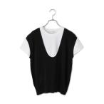 tシャツ レイヤードプルオーバー レディース