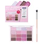  тени для век wake макияж wakemake [ комплект товар ] soft bla- кольцо I Palette специальный комплект ( кисточка для теней имеется )