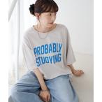 tシャツ 「Enlude/ユニセックス」カレッジロゴドロストTシャツ メンズ