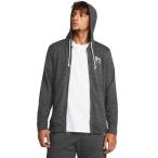 [UNDER ARMOUR] Zip выше Parker XX-LARGE серый × белый мужской 