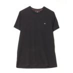 [TOMMY HILFIGER] короткий рукав футболка S черный мужской 