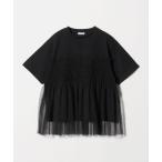 tシャツ チュール ビスチェ ドッキングプルオーバー「A DAY IN THE LIFE」 レディース