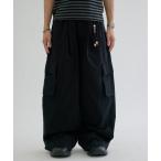  широкий брюки брюки-карго Tuck utility cargo pants / tuck служебная программа брюки-карго мужской женский 