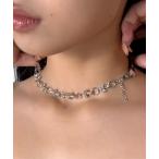  короткое колье [LVEU.] мульти- way короткое колье / короткое колье браслет 2way Cross заклепки серебряный аксессуары мульти- way ZOZOTOWN ограничение 