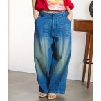  джинсы Denim Denim брюки DENIM/BACK SATIN PANTS женский 