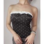  tube top bare top [.. видно ] точка оборка tube top / cup имеется внутренний bare top стразы точка рисунок полька-дот оборка ga- Lee...