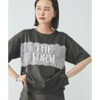 tシャツ リッチクリーンレース半袖Tシャツ/910636 レディース