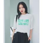 tシャツ PlayfulカラーグラフィックプリントTEE/1043150 レディース
