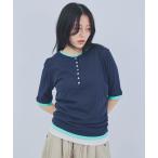 tシャツ 3カラーレイヤードヘンリー2P SS/1023352 レディース
