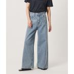  широкий брюки джинсы Denim Denim брюки [MARW UNITED ARROWS]5 карман широкий Denim брюки женский 