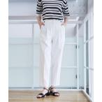 パンツ 「白でも透けにくい・多機能」テーパードパンツ レディース