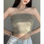  tube top bare top простой ребра tube top 