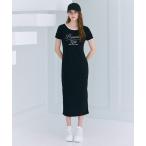ワンピース 「ONLINE限定」配色ロゴTシャツワンピース