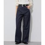  широкий брюки джинсы Denim Denim брюки [GEMINI]5 карман Denim брюки женский 