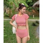  купальный костюм body type покрытие . какой . рисунок сочный оборка короткий рукав высокий талия бикини купальный костюм женский 