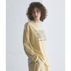 tシャツ Curensology(カレンソロジー)/「UNIVERSAL OVERALL」別注シアーロングスリーブTシャツ レディース