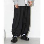 [NANO universe] легкий брюки L черный мужской 