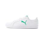 [PUMA] low cut спортивные туфли 23.0cm белый × зеленый мужской 