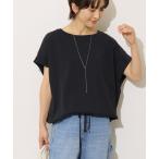 tシャツ 「WEB限定追加」コットンドロップショルダー ドロストT レディース