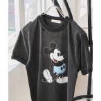 tシャツ 「別注 / 」GOOD ROCK SPEED / ダメージ / ミッキー / リンガーT レディース