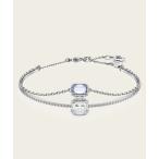 [SWAROVSKI] браслет M голубой женский 
