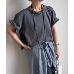 tシャツ 裾フレアTEE レディース