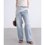  джинсы Denim Denim брюки авария гонки Denim женский 