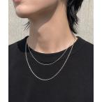  колье Mini maru Layered двойной серебряный колье мужской 