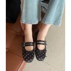 балетки туфли-лодочки SHOES 365 точка рисунок двойной ремешок me Lee je-n Flat балет лента туфли-лодочки 