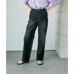  джинсы Denim Denim брюки стрейч широкий распорка Denim 878928 женский 