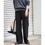  слаксы брюки [ дополнение ] semi flare pants женский 