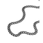 [FOSSIL] колье FREE черный мужской 