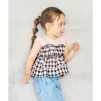 tシャツ ノースリーブシアードッキングトップス キッズ 子供服 女の子