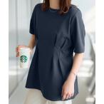tシャツ 半袖 「 オフィスカジュアル 」汗ジミ防止・接触冷感選べるポンチトップ