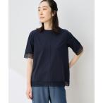 tシャツ 半袖 ひやさらプレミアムレース Tシャツ レディース